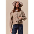 The Élan Corduroy Collar Jacket