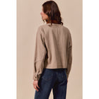 The Élan Corduroy Collar Jacket