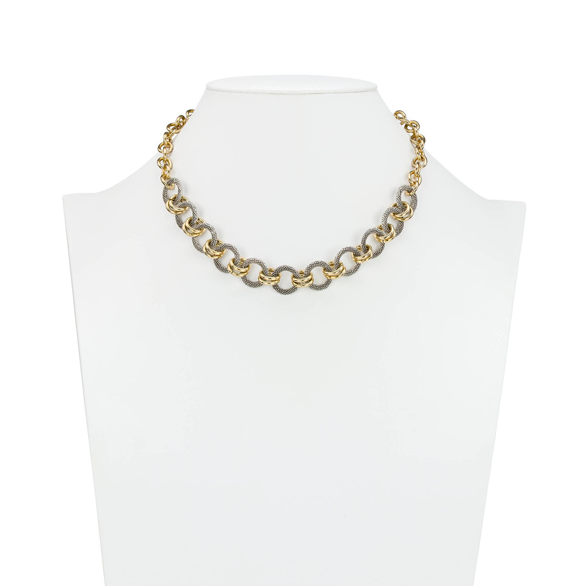 Link Necklace - Caviar Collection