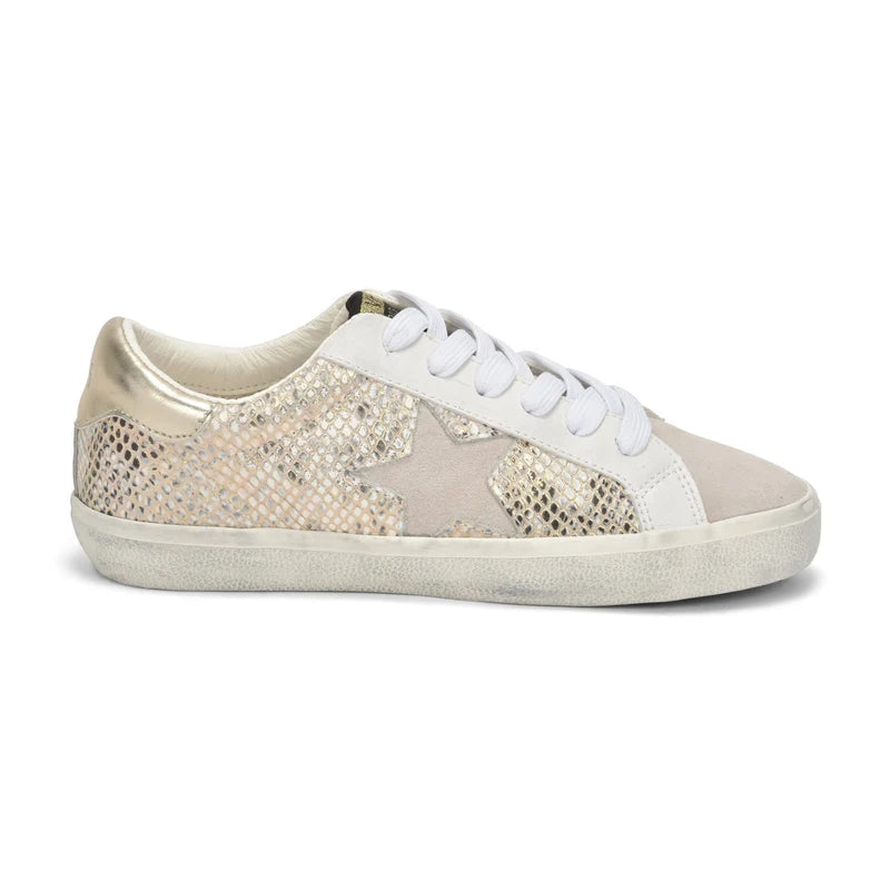 Champagne Python Star Sneaker